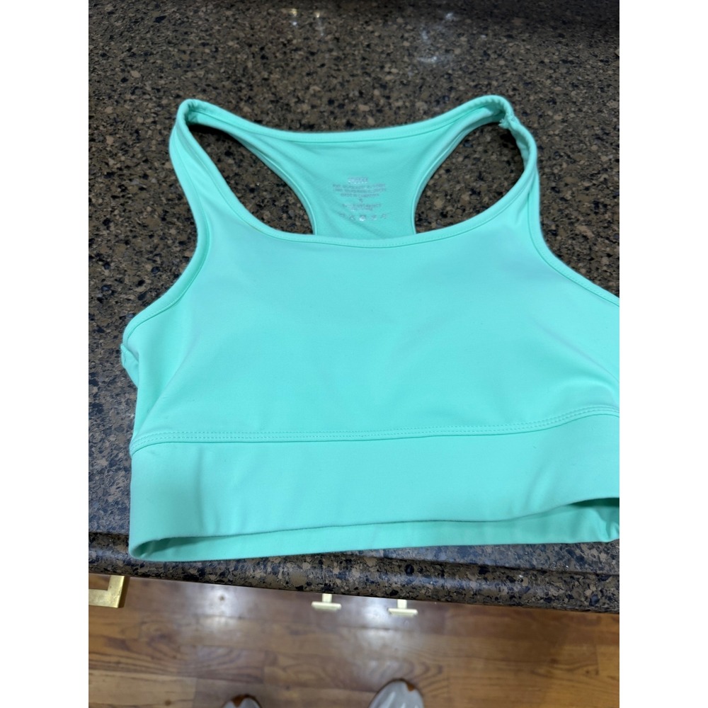 ZENANA Women's Mint Green Racerback Athletic Sports Bra‎ Size S